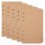 A6 Binder Index Dividers, 20 Pcs 3.7 × 6.7 Inches 6 Ring Binder Inserts