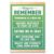 Aakmin Things To Remember Poster Hanger Frame, Positive Office Wall Art