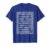 Abacus Beads Numbers Math Graphic Design T-Shirt, Men, Royal Blue, X-Large