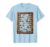Abacus Planet Orbit Solar System Space Design T-Shirt, Men, Baby Blue, X-Large