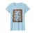 Abacus Planet Orbit Solar System Space Design T-Shirt, Women, Baby Blue, 3X-Large