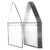 Abaodam 10pcs Reusable Hanging Job Ticket Holders with Write and Erase Feature, PVC Sleeves for Wall Hanging Work Orders, Office and School Use