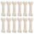 Abaodam 20pcs Mini Fake Bones for DIY Crafts Small Simulated Skeleton Models