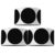 Abaodam 3 Rolls Reusable Chalkboard Spice Jar Labels Round Removable Stickers for Kitchen Storage Pantry Organization Each