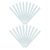 Abaodam Hot Melt Glue Sticks and Eva and Resin Material, Strong Bonds DIY Crafts 50pcs Mini Bulk Pack User-Friendly Arts Office Use