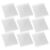 Abaodam Sheets Glue Stickers 10mm Round Double Sided Adhesive Dots 10 Sheets with Strong Adhesion and No Trace for Wall Hanging and Card Making