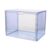Abaodam Stackable Book Storage Box Dustproof Pet Display Organizer