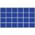 ABCarpet 24-Carpet Squares Classroom Rug 7’6″ x 13’1″ – Large Blue Seating Carpet for Elementary Preschool with Non-Slip Backing – Grid Pattern Rugs for Classroom Library, Daycare, Kindergarten