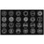 ABCarpet Abstract Classroom Rug for Kids, 7’6″x13’1″ Black Classroom Carpet with Durable Nylon Surface & Non-Slip Backing, Circle Time Rug for Preschool, Daycare, Playroom, Learning & Reading Area