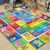 ABC Kids Rug for Playroom, Educational Play Mat for Kids, Preschool Rugs with ABC, Numbers, Animals Learning Rugs Carpet for Bedroom Playroom Classroom Children (Blue, 59X39.4 INCH)