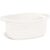 ABenkle Small Storage Basket, Mini Basket, Cute Tiny Cotton Rope Woven Basket, Shelf Basket, Boho Decorative Toy Storage Bin Gift Baskets, White