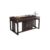 ABHNUGFS Study Writing Table PC Desks Chinese Style All Solid Wood Study Desk Home Zen Writing and Painting Furniture Office(160 * 70 * 76cm)