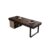 ABHNUGFS Study Writing Table PC Desks Solid Wood Desk Behind Sofa Home Boss Study Computer