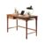 ABHNUGFS Study Writing Table PC Desks Study Desk Light Luxury Modern Home Solid Wood Furniture Retro Style Learning Long Table Living Room Bedroom
