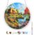 ABOAT Acrylic Suncatcher Puzzle 7.87in Dream House Birthday Housewarming