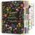 Academic Planner 2026-2027, 18 Months Weekly and Monthly Calendar Planner from July 2026 – December 2027, 7.3″ x 10″ B5 Large Hardcover Agenda Organizer Book with Tabs, Yearly Daily Planners for School Work Student Teacher, Black Garden