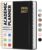 Academic Planner 2026-2027, Weekly and Monthly Calendar Planner Book, July 2026 – June 2027, Hardcover Organizer with Tabs, Perfect for Teachers, Students, Women & Men, A5 (6.4″ x 8.5″) – Black