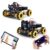 ACEBOTT 3MP Smart Camera Robot Car Kit, 2 in 1 STEM Toy Robotics Kit for Kids 8–12 Compatible with Arduino IDE, Programmable Robot with App Control, for Teens and Adults