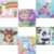Acelii 6 Pack 5D Cow Diamond Painting Kits for Kids Beginners,Cute Animals DIY Diamond Art Kit for Kids,Full Round Drill Big Gem Art for Kid,Home Wall Decoration 6X6 inch