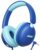 Acer Kids Headphones with Cord for School，74/85dB Volume Limit, Over Ear Headphones for Kids Toddler Girls Boys, Foldable 3.5mm Jack Wired Headphone for Tablet/Computer/Travel/Chromebook, Blue Cyan
