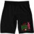A Christmas Story Men’s Lounge Shorts Ralphie Bunny Suit Graphic Elasticated Drawstring Waist Adult Sleepwear-Medium Black