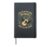 Acoustic Guitar with Angel Wings and Musical Notes Hardcover Journal, Black