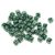 Acrylic 50 Dice D6 12mm Green Seed Cubes