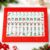 Acrylic American Mahjong Tile Set 160 Pcs 4 Layer Engraved Travel Tiles