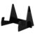 Acrylic Book Stand for Office Desktop Display, Black Minimalist Holder