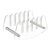 Acrylic Desktop Mail Organizer – Multi Slot Sorter, Rack for Entryway