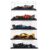 Acrylic Display Case for Lego 42206/42207/42141/42171/42172/ Racing Car Building Set– Dustproof Display Box & Showcase, Display Box Compatible with Lego 42207 -Only Display case