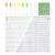 Acrylic Fridge Calendar Magnetic Weekly Planner Erasable Erase Whiteboards