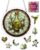 Acrylic Jigsaw Puzzle Suncatcher Flowers and a Vase Adult Puzzle Gift 6.3″
