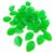 Acrylic Leaf Beads, 900-Pack Clear Plastic Charms for Jewelry Making and DIY Crafts, 0.67 x 0.94 Inch Loose Beads (900-Pack)