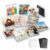 Acrylic Magnet Kit, 20 Pack – 2×2 Inch DIY Magnets for Photos, Crafts, Fridge & Office Decor