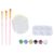 Acrylic Paint Set 6 Colors | Beginner Art Supplies for Canvas