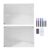 Acrylic Planning Board, Whiteboard for Fridge, Monthly and Weekly Planning Board Set Clear Dry Erase Memo Board with 3 Color Pens 15.7×11.8in