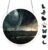 Acrylic Puzzle Suncatcher Tornado Blowing Across Field with Pipeline A Detailed Science Acrylic Sun Catcher Puzzle Kit for Doors Garden and Window Hanging, DIY Suncatcher Kits for Adults 7.4 Inch