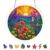 Acrylic Puzzle Suncatcher, Wildflowers Window Decor DIY Puzzle Kit