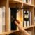 ACRZSEZ Library Lantern Decorative Bookshelf Lighting, Miniature Hanging Lantern for Bookshelf, Wooden Bookcase Lamp with Warm LED Nightlight, Book Shelf Lantern Light for Reading Room Decor