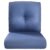ACTREST Pop 22×25/22×24 Outdoor Replacement Cushions – 1 Set High Back Deep Seat Patio Furniture Cushion for Wicker Dining Swivel Rocking Chairs Loveseat Couch Sectional Sofa – Navy Blue/Button