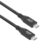ACT USB C Cable 60W 10Gbps Video Cable USB C 4K@60Hz Data Cable Charging Cable for Monitor Laptop SSD 2M – AC7442