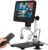 AD206S DoubleLens with 7-inch LargeScreen Digital Microscope andEndoscope Electronic PCBRepairWelding Tool
