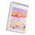 Additional Thick Drawing Notebook Format Developed for Repeated Erasing and Extended Storage Art Paper with Against Drain Plan