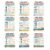 Addition and Subtraction Math Posters Set of 9, One Digit Two Digit Three Digit Visual Strategy Guide Charts for Kids, Place Value Regrouping Classroom Decor, Elementary Math Wall Art, Unframed
