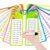 Addition Flash Cards 0-12, Math Flashcard Set, 15PCS Addition Table Flash Cards Chart with 2 Dry Erase Markers 1 Ring, 1st, 2nd, 3rd Grades Educational Math for Classroom Home (Addition)