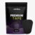 Adellina Pre-Cut Textured Adhesive Tape Strips, Black, 3 x 1.5 in, 30 Count