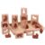 Adena Montessori 12pc Beech Wood Shape Matching Puzzle, 3+