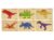 Adena Montessori 6-Pack Wooden Dino Puzzle, 2-4y