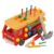 Adena Montessori Wooden Screwdriver Board Tool Set, Red (3+)